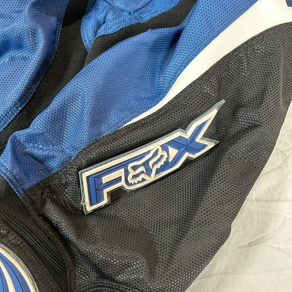Fox Racing 180 Youth Motocross Pants Blue Black Size 10 26 Waist MX Dirt Bike